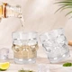 Набор графин с рюмками High Quality "Череп" 7 предметов White - изображение 2