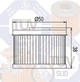 Масляный фильтр для Honda ATC250 ATC350 TRX250 TRX300 TRX350 TRX400 TRX420 TRX450 TRX500 TRX520 Fourtrax Foreman Rancher Sportrax - изображение 3