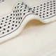 Полотенце махровое MBM HOME для ванной След ветра 30x50 см Точка айвори (BT-18 S IVORY/DOT) - изображение 4
