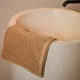Полотенце махровое MBM HOME для ванной Шепот 30x50 см бежевое (BT-21 S LIGHT BEIGE) - изображение 12