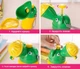 Дитячий портативний пісуар для дівчаток DS жовто-зелений - изображение 5