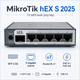 Точка доступа MikroTik hEX S Dual-Core EN7562CT 950 MHz PoE Черный (E60iUGS) - изображение 1