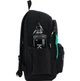 Рюкзак школьный GoPack Education Teens GO26-141L-черный - изображение 5