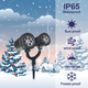 Светодиодный проектор снежинок Borelor SnowLight IP65, LED рождественская иллюминация для дома и улицы, пульт, таймер, водонепрони - изображение 7