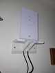 Настінне кріплення для роутера Starlink Gen 2 - Starlink Router Gen 2 Wall Mount - тримач із каналами для кабелі - изображение 8