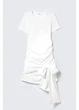 Платье-футболка короткое летнее женское Monki 271282539 L Белое (2727000106867) - изображение 5