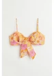 Топ женский H&M 271074875_orange M Оранжевый/Розовый (2727000118785) - изображение 1