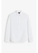 Сорочка чоловіча H&M 270976709_whiteblack S Біла (2727000131432) - зображення 2