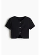 Кардиган женский H&M 271276112 L Черный (2727000136857) - изображение 2