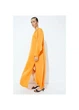 Платье длинное осеннее женское H&M 271094192 XL Оранжевое (2727000132101) - изображение 1