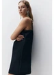 Платье вечернее короткое летнее женское H&M 271250808 M Черное (2727000131951) - изображение 3