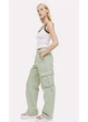 Штани жіночі H&M 271083344 36 Зелені (2727000141714) - зображення 2