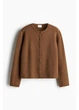 Кардиган жіночий H&M 271239431 S Коричневий (2727000135119) - зображення 1
