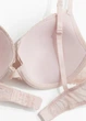Бюстгальтер с косточками с Push-up кружевной H&M 271232588 75C Пудровый (2727000101817) - изображение 2