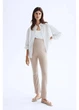 Лосины для беременных женские H&M 270960481 S Бежевые (2727000123888) - изображение 1