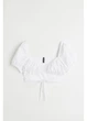 Топ женский H&M 271063647 M Белый (2727000131456) - изображение 3