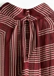 Блузка женская H&M 271160381 XS Бордовая (2727000103996) - изображение 2