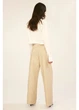 Брюки женские H&M 271237320 36 Бежевые (2727000099725) - изображение 5