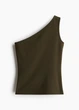 Топ жіночий H&M 271266333 S Хакі (2727000102272) - зображення 5