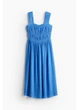 Сукня міді літня жіноча H&M 271229619 XL Блакитна (2727000132767) - зображення 1