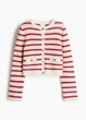 Кардиган женский H&M 271277274 L Красный (2727000105037) - изображение 3