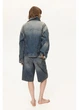 Джинсова куртка жіноча H&M 271222681 XS Блакитна (2727000109776) - зображення 3