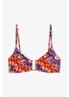 Верхняя часть купальника женская H&M 271116963 34 Черный/Розовый/Фиолетовый/Оранжевый (2727000140359) - изображение 2