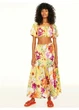 Юбка длинная летняя женская H&M 271072288 2XL Разноцветная (2727000118327) - изображение 3