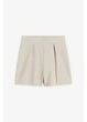 Шорты женские H&M 271165043 XS Светло-бежевые (2727000128807) - изображение 1
