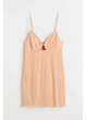 Платье короткое летнее женское H&M 271081902 M Оранжевое (2727000124489) - изображение 4