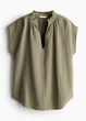 Блузка жіноча H&M 271179983 S Хакі (2727000129293) - зображення 5