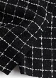 Юбка мини осенняя прямая женская H&M 271253376 38 Черный/Белый (2727000093617) - изображение 3