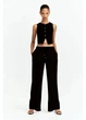 Брюки женские H&M 271262105 XS Черные (2727000120993) - изображение 1