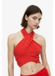 Топ женский H&M 271161980_red L Красный (2727000144333) - изображение 1