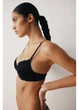 Бюстгальтер із кісточками з Push-up мереживний H&M 271233217 75D Чорний (2727000131319) - зображення 1