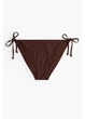Нижняя часть купальника женская H&M 270879944_brown 40 Коричневая (2727000124571) - изображение 2
