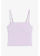 Топ женский H&M 271163092 L Сиреневый (2727000136895) - изображение 1