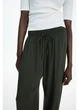 Брюки женские H&M 271217677 XS Зеленые (2727000110260) - изображение 2