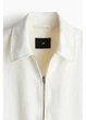 Джинсовая куртка мужская H&M 271262246_white S Молочная (2727000133795) - изображение 5