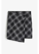 Подростковая юбка для девочки H&M 271193321 140 см Черный/Темно-серый (2727000124151) - изображение 1