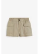 Детские шорты для девочки H&M 271115782 104 см Хаки (2727000144562) - изображение 1