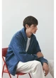 Джинсовая куртка мужская H&M 271262246 S Синяя (2727000120443) - изображение 4