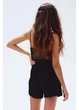 Спідниця-шорти міні осіння пряма жіноча H&M 271283680 S Чорна (2727000116651) - зображення 2