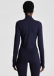 Спортивная кофта женская H&M 271243210 L Темно-синяя (2727000140427) - изображение 2