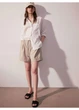 Шорты женские H&M 271221593 XL Светло-бежевые (2727000120351) - изображение 2