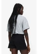 Шорты джинсовые женские H&M 271150536 32 Черные (2727000128395) - изображение 4