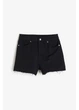 Шорты джинсовые женские H&M 271150536 32 Черные (2727000128395) - изображение 5