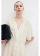 Сукня коротка літня жіноча H&M 271228766 M Кремова (2727000127190) - зображення 2