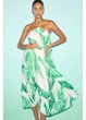 Сарафан женский летний H&M 271292122 XS Белый/Зеленый (2727000132576) - изображение 1