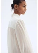 Блузка женская H&M 271304752 L Кремовая (2727000132637) - изображение 4